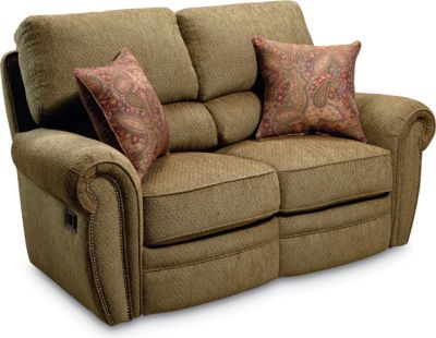<376-29  : Rockford Double Reclining Loveseat