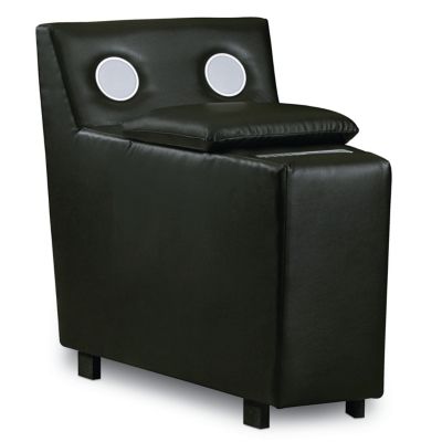 <498-44  : Apollo Angled Wedge Console With 2 Cupholders and Storage