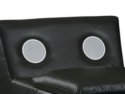 Apollo Angled Wedge Console With 2 Cupholders and Storage