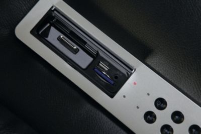 Apollo Angled Wedge Console With 2 Cupholders and Storage