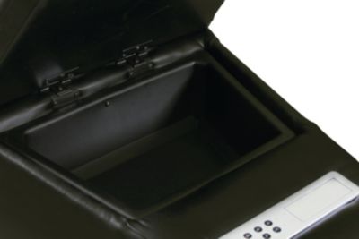 Apollo Angled Wedge Console With 2 Cupholders and Storage