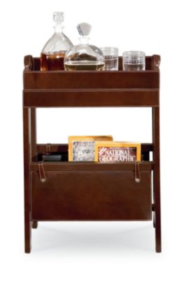 5001-05  : Saratoga Leather Butler's Tray