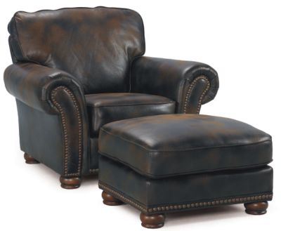 63016  : Benson Stationary Chair and Ottoman