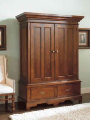 00708-11  : Country Living - Portsmouth Armoire- Top & Base