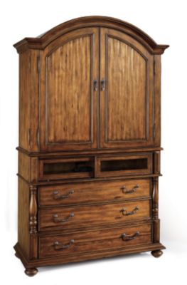 00897-08  : Country Living - Heritage Media Chest Base & Top