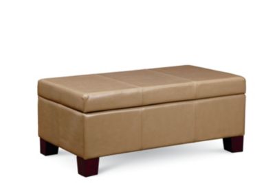 <9016-16  : Storage Ottoman, Taupe