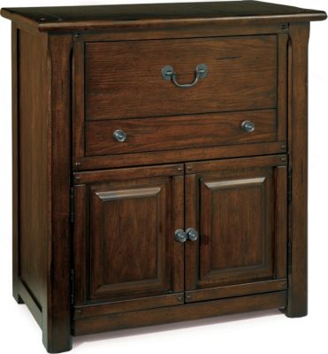 00931-15  : Grand Junction Two Drawer , Door Nightstand