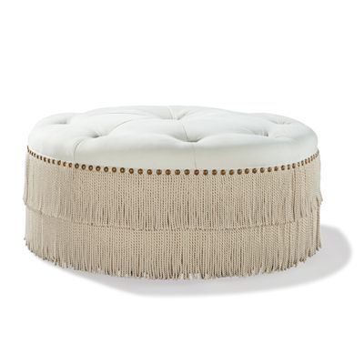 Raymond Waites Couture Ottoman 48