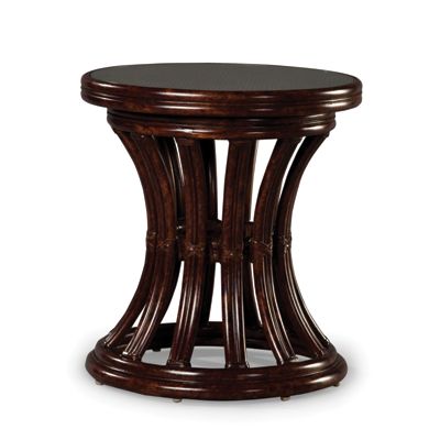 Rw Couture Natural Wicker Accent Table