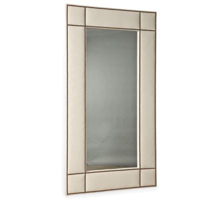Raymond Waites Couture Upholstered Mirror