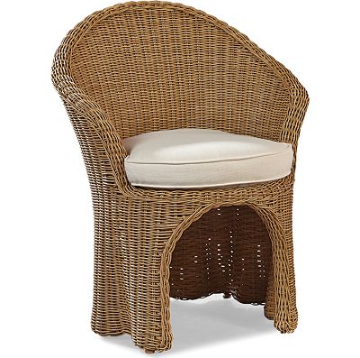 Barrel Dining Chair from the Crespi Wave - Celerie collection at