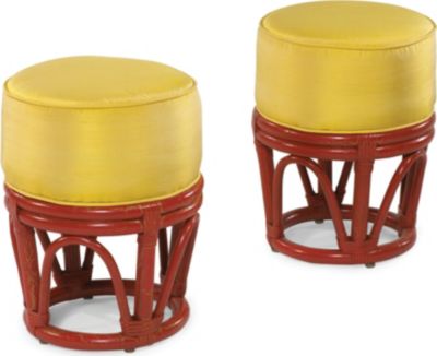 Raymond Waites Couture Pouf Ottoman