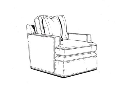 Raymond Waites Studio Lounge Chair