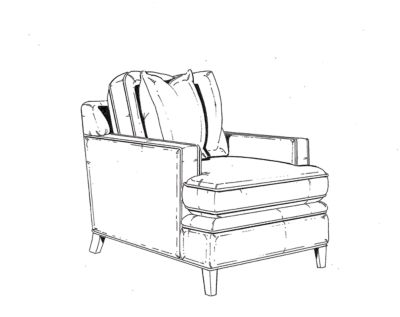 Raymond Waites Studio Lounge Chair