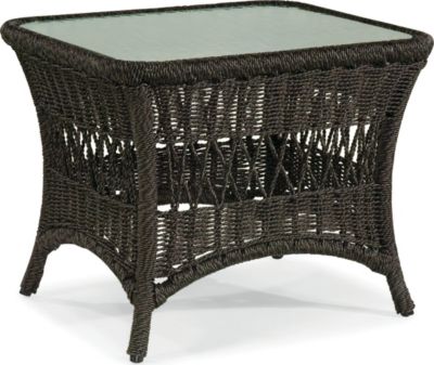 End Table Obscure Glass