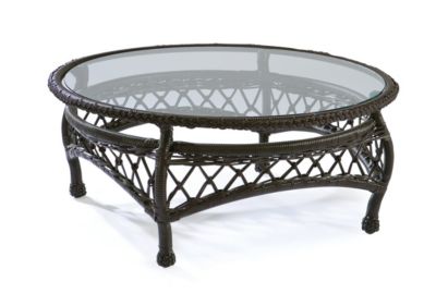 Round Cocktail Clear Glass