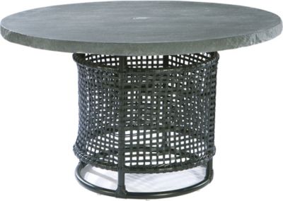 Platinum Round Game Table W/Grfc Top