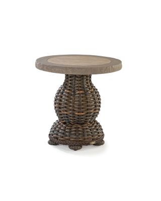 South Hampton End Table W/Grfc Top