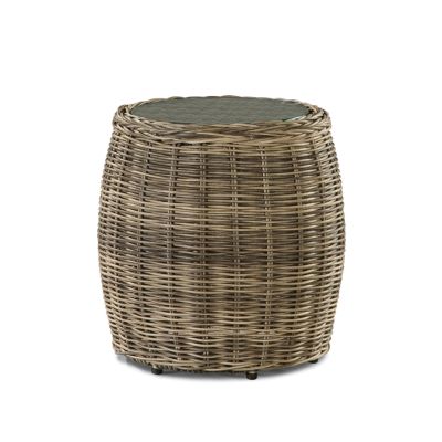 Summer Garden - Raymond Waites End Table W/Glass Top