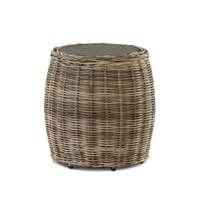 Accent Table W/Glass Top