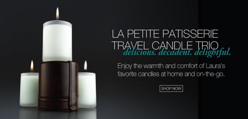 La Petite Patisserie Travel Candle Trio