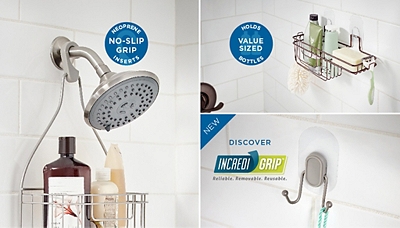 Franklin Brass® Tub and Shower Incredigrip Products From storage baskets to shower caddies, Franklin Brass® tub and shower products make one of life’s best luxuries even more inviting.