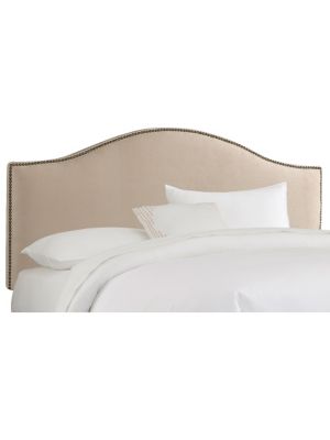 Shantung Parchment Kensington Headboard -