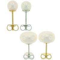 18K Pearl Earrings