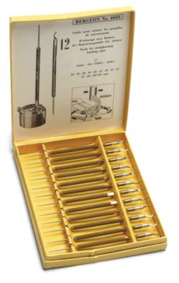 Used Bergeon #4055 Banking Pins Straightening Set