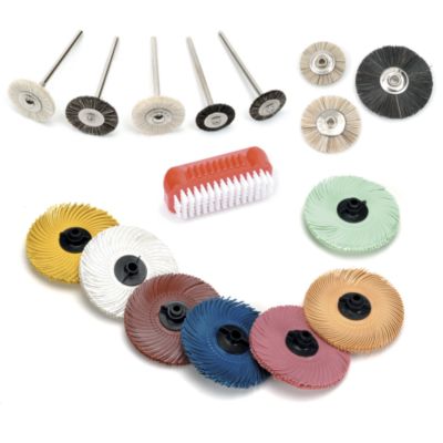 Brushes - 3M Radial Bristle Discs, Large & Miniature Brushes