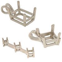 Square-Princess/Emerald Pendant Mountings