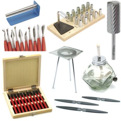 Wax Carving Tools, Burs, Files, Sawblades, Mandrels & Alcohol Lamps