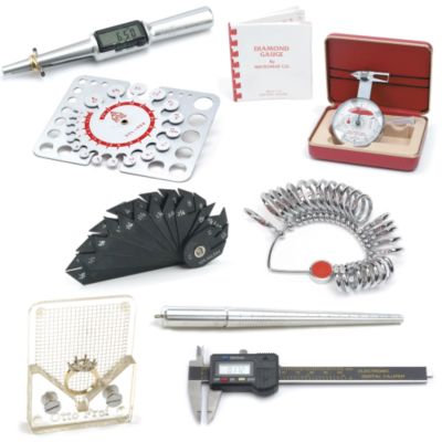 Gauges - Stone, Electronic, Ring Sticks, Finger Gauges & Bracelet Gauges
