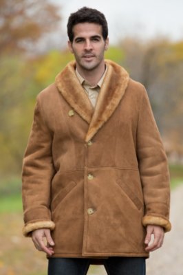Men's Cowboy Will Shearling Sheepskin Coat