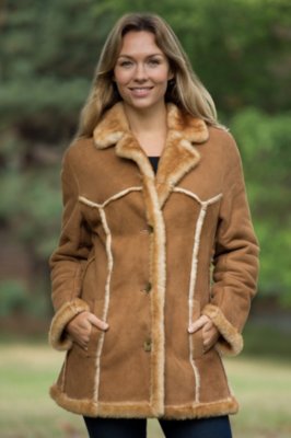 Women's Sonya Shearling Sheepskin Rancher Jacket