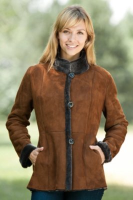 Women's Rachael Shearling Sheespkin Coat 