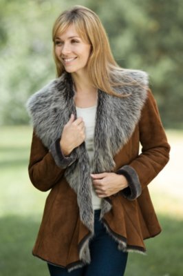 Women's Maggie Shearling Sheepskin Jacket