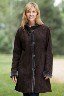 Women's Sacha Shearling Sheepskin Coat