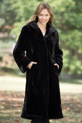 Women's Delray Sheared Beaver Fur Coat