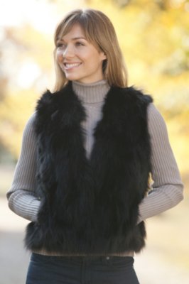 Women's Lydia Fox Fur Vest