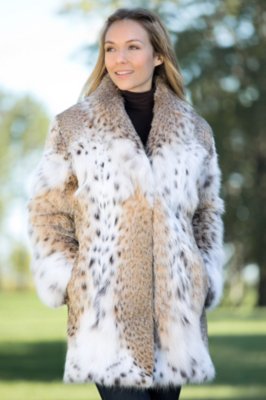 Women's Katarina Lynx Fur Coat