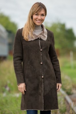 Women's Katrine Shearling Sheepskin Coat