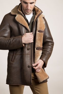 Men's Daniel Shearling Sheepskin Coat