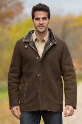 Men's Benjamin Shearling Sheepskin Coat