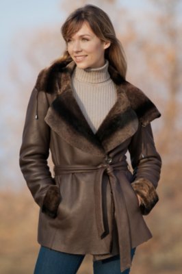 Women's Damali Shearling Sheepskin Coat