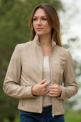 Women's Tamara Lambskin Leather Jacket 