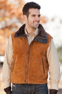 Men's Ridgely Shearling Sheepskin Vest 