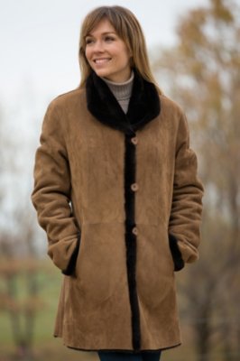 Women's Tatum Shearling Sheepskin Coat