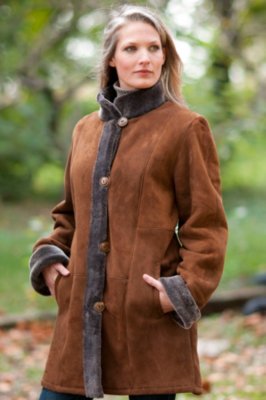 Women's Bianca Shearling Sheepskin Coat