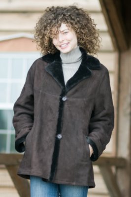 Women's Annie Shearling Coat